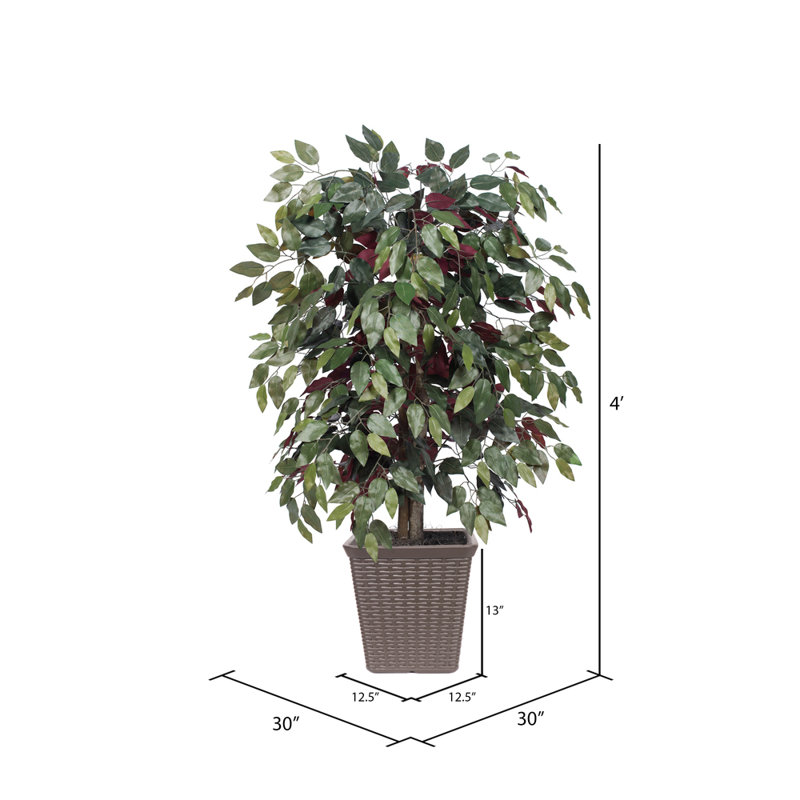48'' Faux Tree, Brown