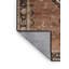 Tapis brun lavable à la machine-1655975001