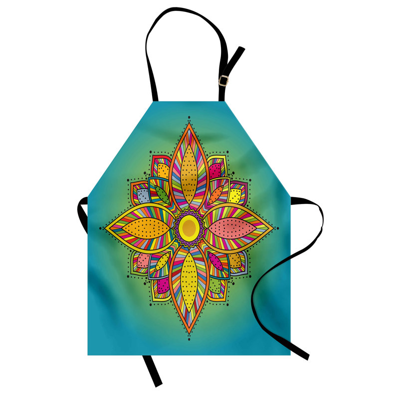 Damask Bib Apron
