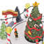Vidaxl Christmas Village Multicolour 22 X 21.5 X 17 Cm Plastic
