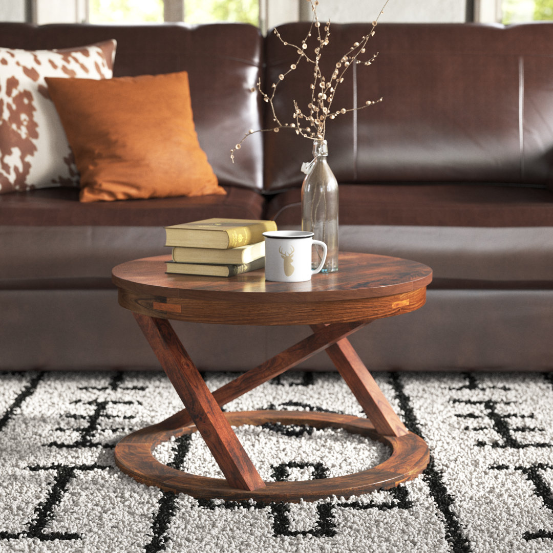 Brinson Solid Wood Single Coffee Table The Twillery Co.® 