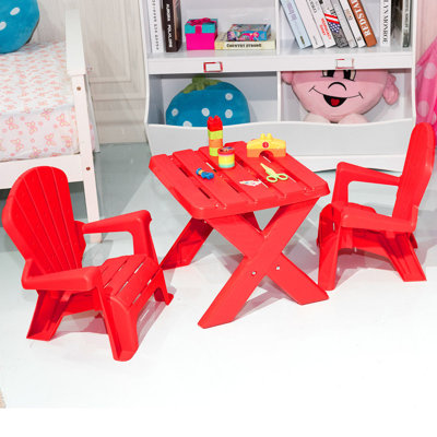 Najera, ensemble rectangulaire pour enfants et chaises
