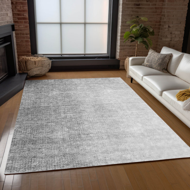 Tapis intérieur / extérieur en polyester tissé à la machine Malchow, Rectangle de 10 pi x 14 pi