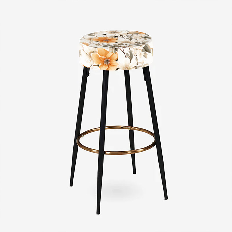 Ensemble de 2 tabourets de bar Vintage Florals - Plants