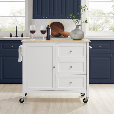 Brunon 42.13 " W Kitchen Island