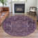 Premium Machine Washable Larock AMF1240 Medallion Rug