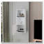 Armoire murale blanche avec une porte-1511011466