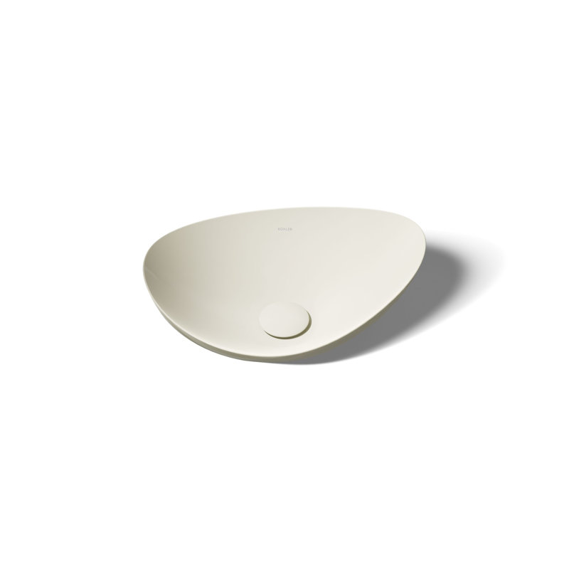 Petit récipient Veil® sans trop-plein, Biscuit