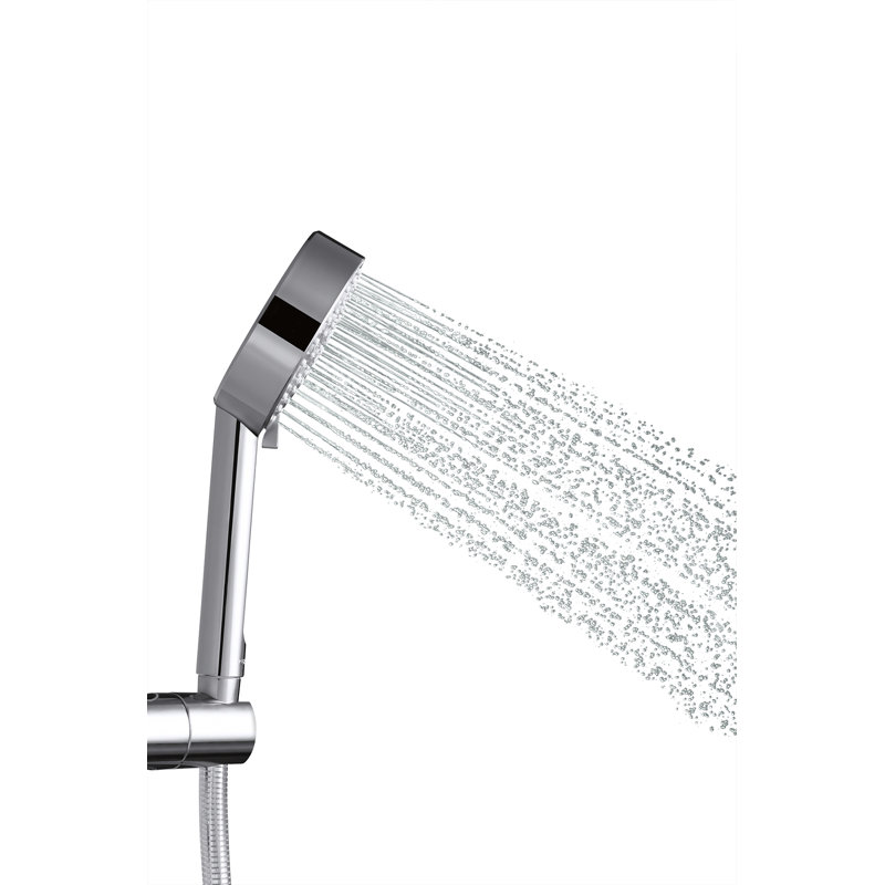 Awaken G110 1.75 GPM Deluxe Slidebar Kit, Polished Chrome