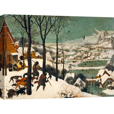 Hunters in the Snow (Winter) by Pieter Bruegel the Elder - 1 Piece Painting