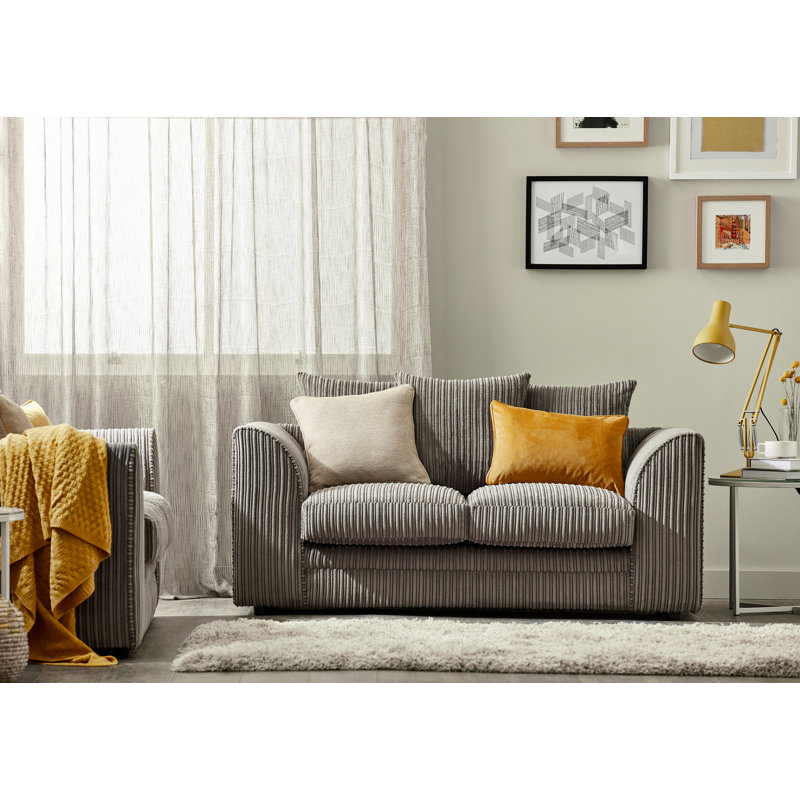 Simsbury 2 - Piece Living Room Set, Charcoal