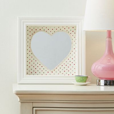 Wood Square Wall Mirror