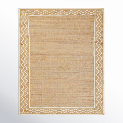 Erin Gates by Momeni Orchard Ripple Natural Hand Woven Wool and Jute Area Rug