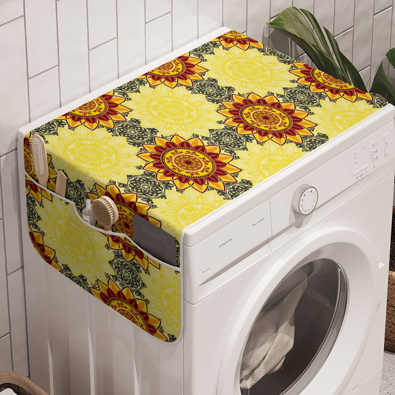 Ensemble de 2 bacs à linge East Urban Home Mandala de 47 po x 18,5 po