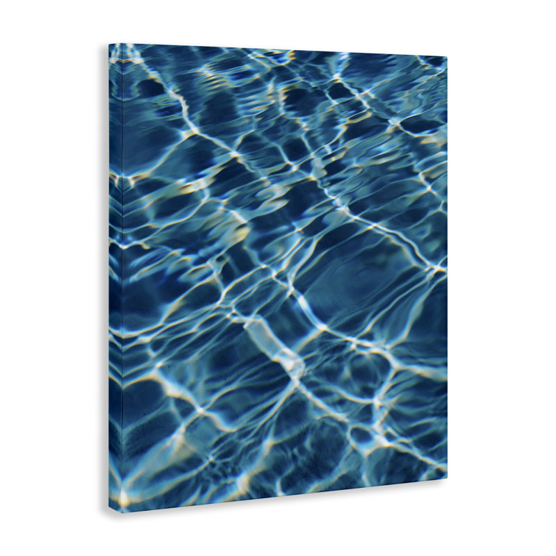 «Summer Pool Ripples» par Justine Milton, H 20 po x l 16 po