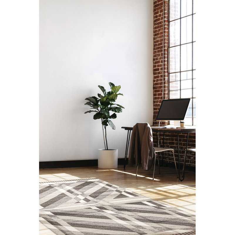 Kilim gris Ankara 5 pi 2 po x 8 pi 5 po