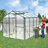 Jerome Heavy Duty Polycarbonate Garden Greenhouse-111234889