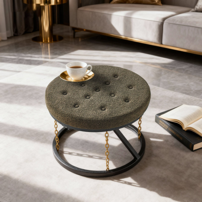 Table de repose-pieds 23,6 po Abraham, Vert