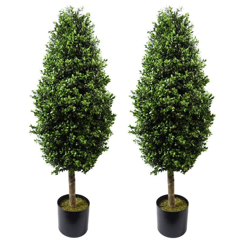 Aneria 120cm Faux Buxus Tree in Pot