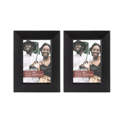  Prinz Dakota Wood Wall or Tabletop Picture Frame - Two Photo Frame Set