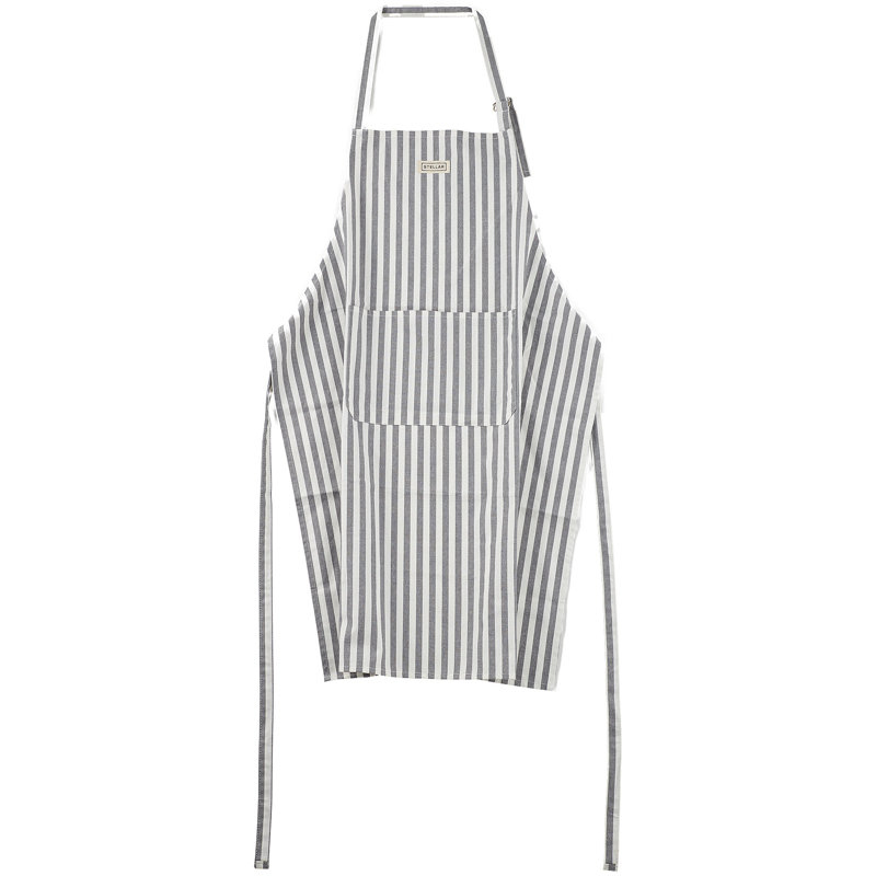 Textiles Striped Chef Apparel