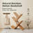 Rattan Bookshelf Curved Standing Tree Shelves Bookcase Organizer-339903616