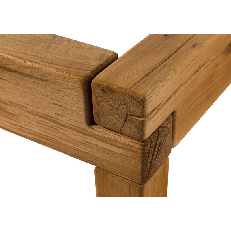 BALKENMÖBEL Solid Wood Bed, Super King (6')