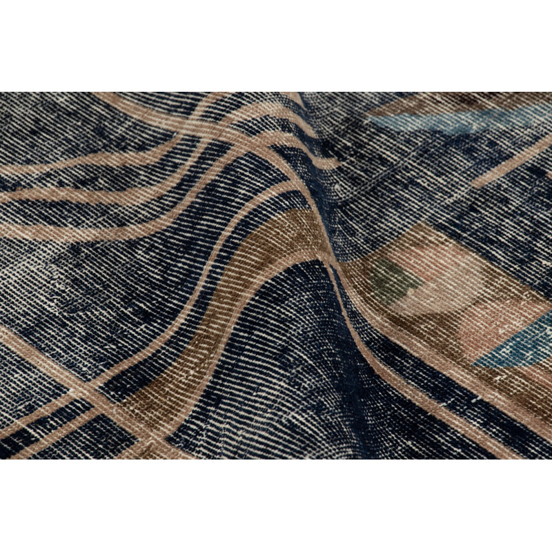 Vintage One-of-a-Kind 6'11X9'11 Hand Knotted Area Rug