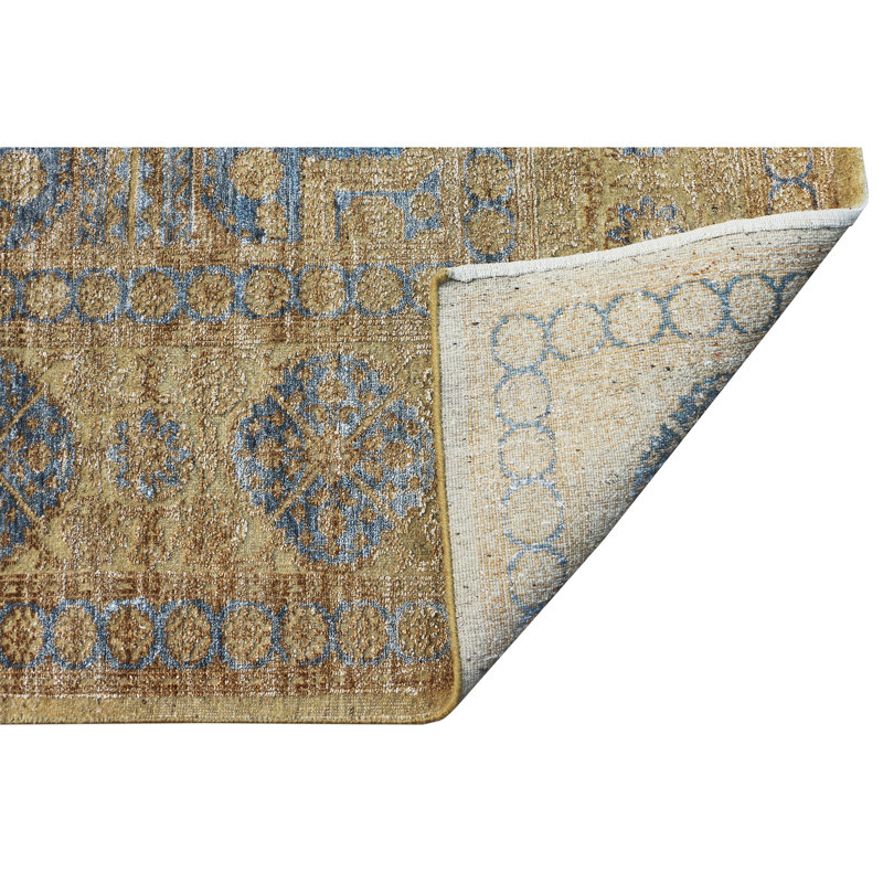 NEOV4143RLBCM Hand Woven Wool Oriental Area Rug, Rectangle 9' x 12'