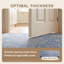 Tapis traditionnel en bouleau, style persan, bleu, gris et crème, lavable à la machine, antidérapant, à poils courts, pour l'intérieur et l'extérieur, adapté aux animaux domestiques, idéal pour le salon, la chambre, la salle à manger, l'entrée, le couloir ou le bureau.-1198294019