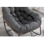 Chaise berçante d'extérieur en rotin, chaise berçante inclinable-9160654