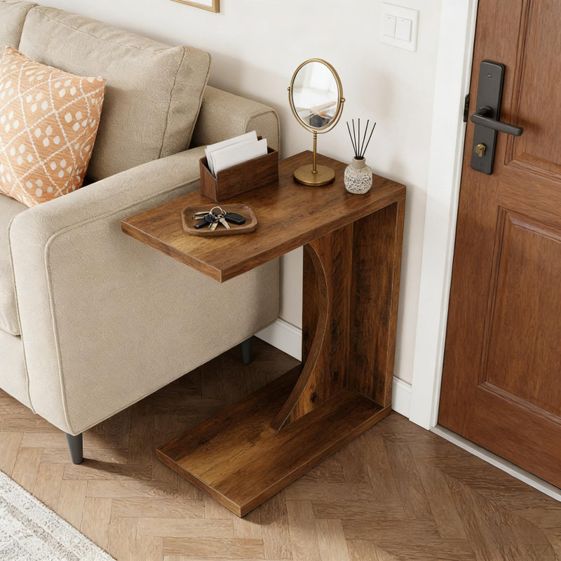 End Table,C-Shaped Nightstand,Couch Table,Sofa Side Table