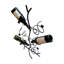 Branche de 6 bouteilles Wild Rose Design