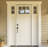 Handleset with Single Cylinder Deadbolt and Door Knob and Rosette-10310852