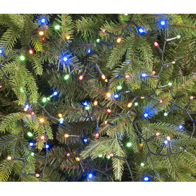 Aurora 5816.6 cm Solar Twinkle Globe String Lights Lamp Lighted Christmas Tree