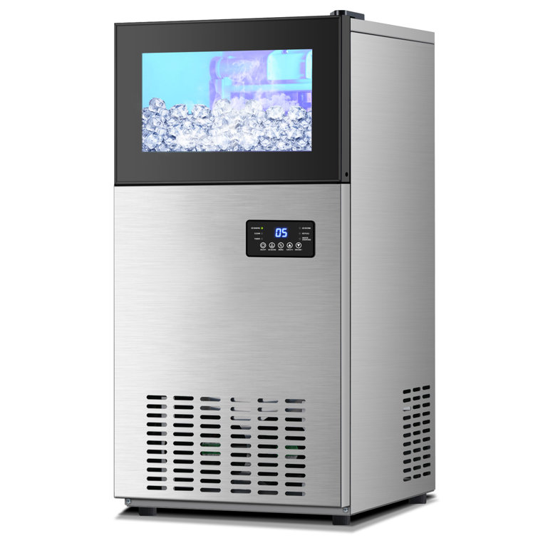 Commercial Ice Maker Built-in Undercounter Freestand Ice Cube Machine  Restaurant