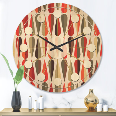 Solid Wood Wall Clock