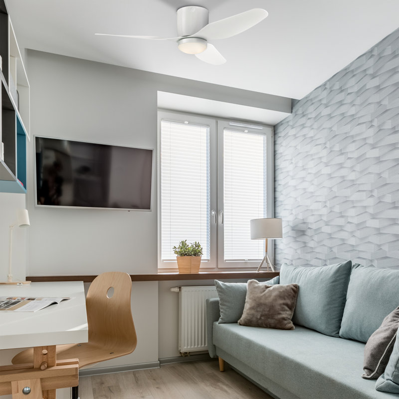 Kempston 46'' Ceiling Fan with LED Lights