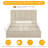 Juanetta Upholstered Platform Storage Bed With 4 Drawers-791382686-791382691