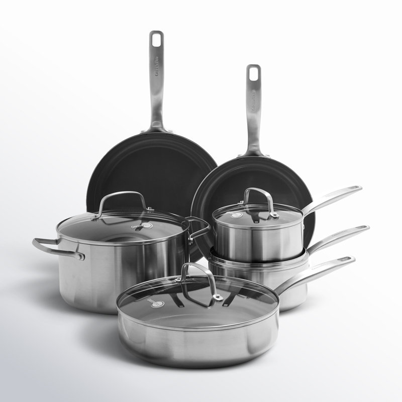 GreenPan Chatham Healthy Ceramic Nonstick 12 Piece Cookware Set
