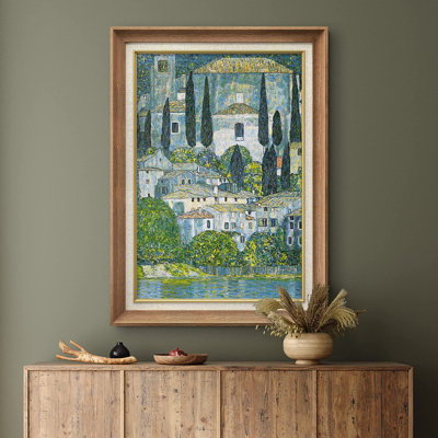 " Church In Cassone " by Gustav Klimt