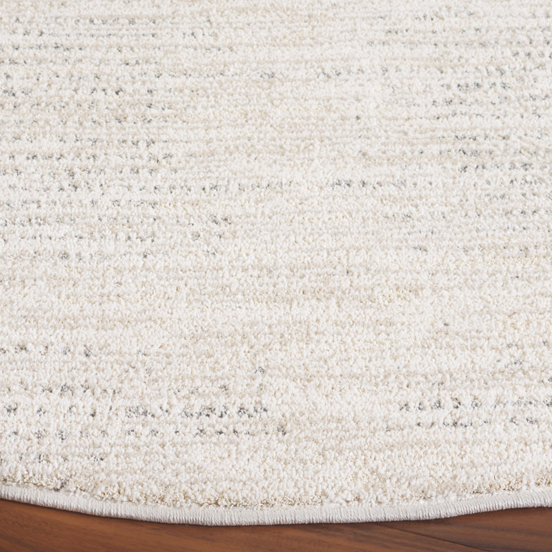 Abisia Performance Abstract Rug, Round 6'7"