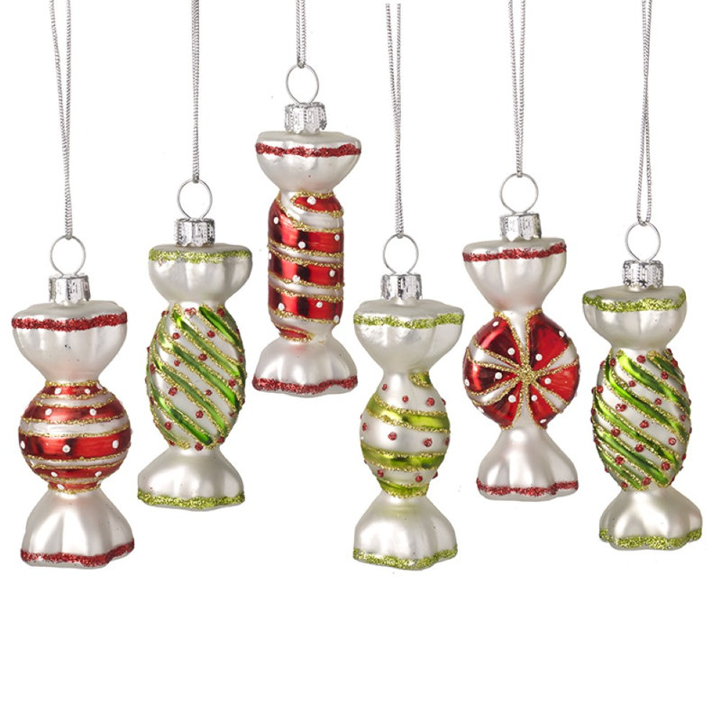 7cm Glass Hanging Figurine Ornament