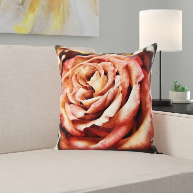 Coussin rose