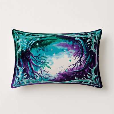 Ethereal Bloom Indoor And Outdoor Throw Pillow