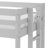 Alaterre Furniture Jasper Low Twin Loft Bed, Gray-385144673