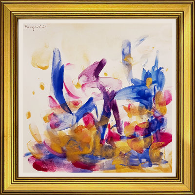 Muse The Touch of Ocean No.3 by Fanyu Lin - Single Picture Frame Painting