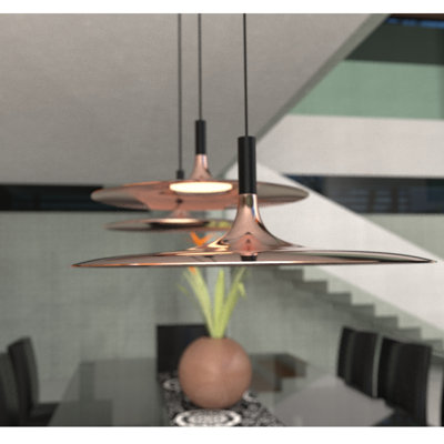 Luminaire suspendu à 1 lumière DEL Jone