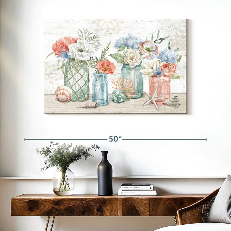 Harnek Seaside Petals I, H 26 po x l 39 po