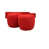 Red 100% Polyester is out of stock